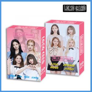 Фотокарточки LOMO CARD K-POP 1 односторонние 30 штук (8 на 5 см) 049 Black Pink (49)