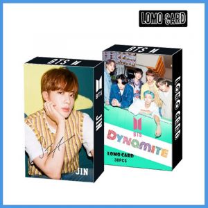 Фотокарточки LOMO CARD K-POP 1 односторонние 30 штук (8 на 5 см) 068 BTC (18)