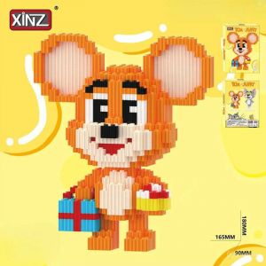 Конструктор из блоков Том и Джери Джери (1445 блока, 18х16х9см)