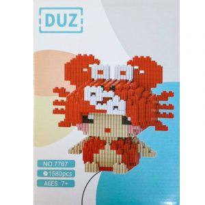Конструктор из блоков DUZ Девочка Рак (1580 блока)