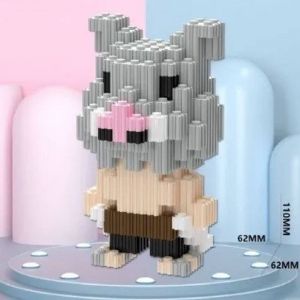 3Д конструктор из мини блоков BRICKS Клинок Иноске (корич.кор)