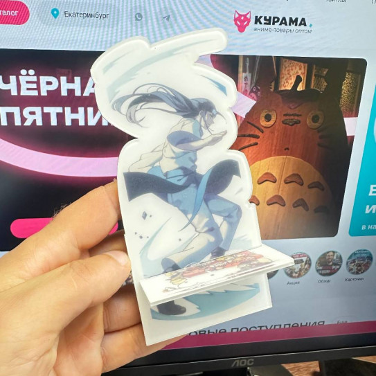 Подставка для телефона акрил наруто А4