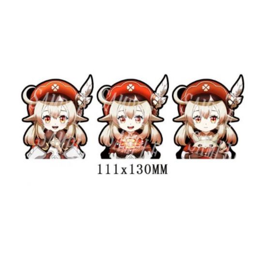 3D стикер наклейка большая "Кли" 25 (11,5 на 13,5 см)