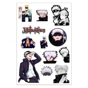 Набор стикеров А5 с вырубкой Магическая битва 1