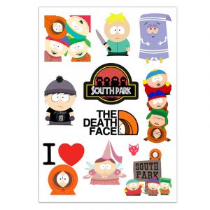 Набор стикеров А5 с вырубкой Южный парк 2