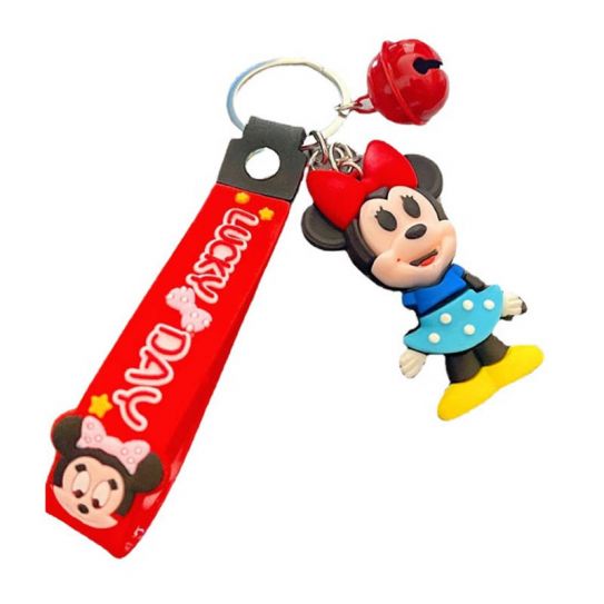 Брелок резиновый Минни Маус 1