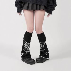 Гетры черные с Куроми