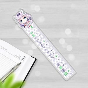 Линейки Акриловые №003 22см*3.5см "Дракон-Горничная"