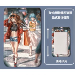 КартХолдер №0010 "Евангелион" Аска Лэнгли Сорью и Рэй Аянами 6,9 x 11,1 см