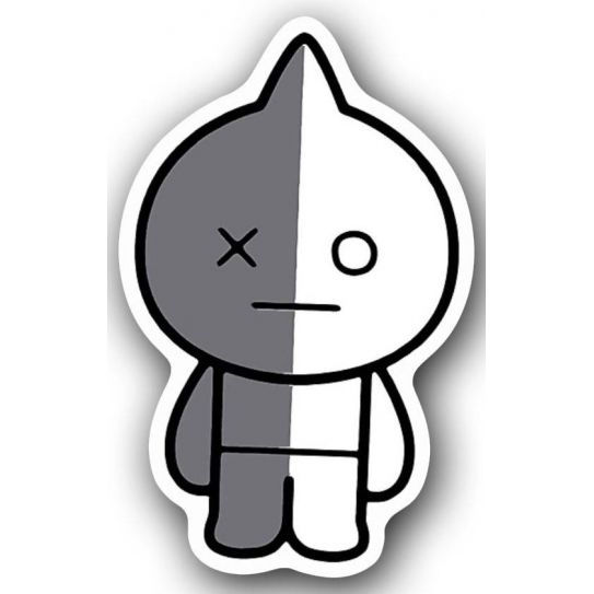 Деревянный светящийся значок АНИМЕ 10-28