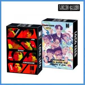 Фотокарточки LOMO CARD K-POP 1 односторонние 30 штук (8 на 5 см) 128 BTC (87)