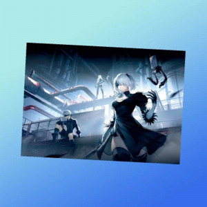 Плакат Аниме А3 №221 NieR Automata