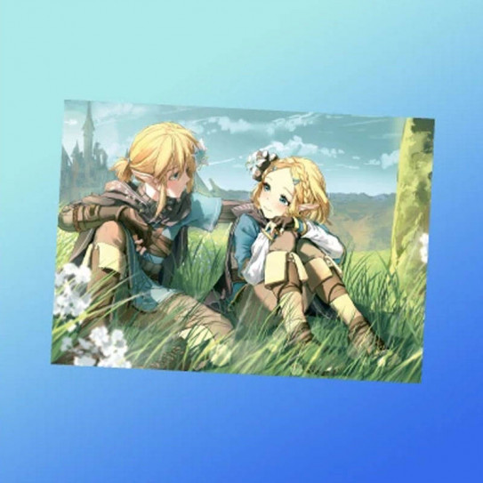 Плакат Аниме А3 №301 The Legend of Zelda