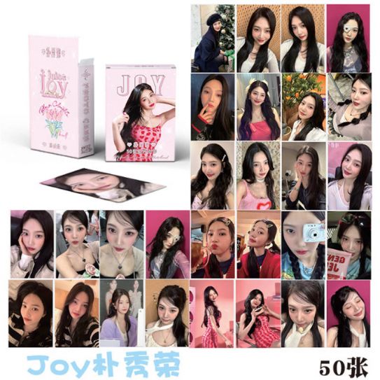 Фотокарточки блок 50 шт радужная ламинация K-POP 18