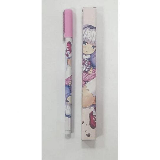 Гелевая Ручка №029 "Дракон-горничная" (2) Сидит