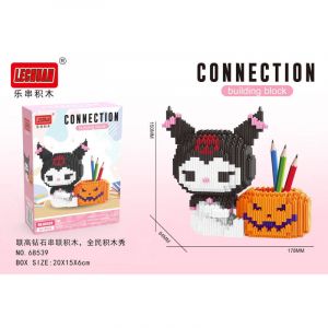 Конструктор Органайзер Санрио Куроми (911 блока, 15 на 17 см)