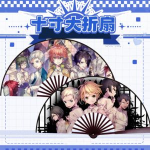 Веер деревянный 60 на 33 см Обещанный Неверленд