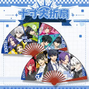 Веер деревянный 60 на 33 см Синяя тюрьма