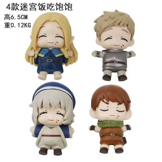 Набор аниме-фигурок из 4-х штук Подземелье вкусностей