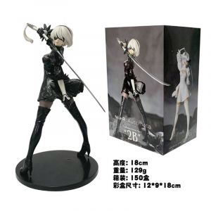 Аниме фигурка Nier Automata Йорха с мечом (цветная коробка)