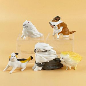 Набор фигурок из 5-ти штук - Собаки на ветру