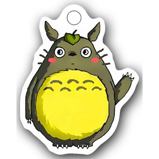 Деревянный светящийся брелок АНИМЕ 9-4