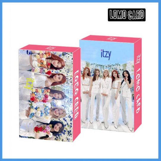 Фотокарточки LOMO CARD K-POP 2 односторонние 30 штук (8 на 5 см) 004 ITZY (4)