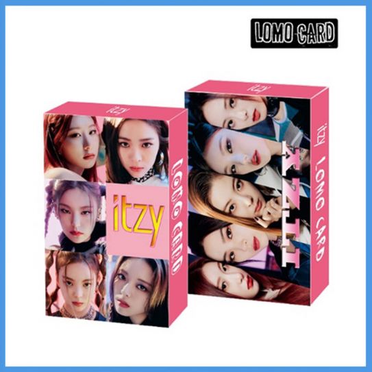 Фотокарточки LOMO CARD K-POP 2 односторонние 30 штук (8 на 5 см) 005 ITZY (5)