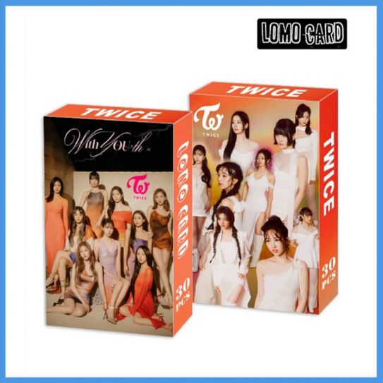 Фотокарточки LOMO CARD K-POP 2 односторонние 30 штук (8 на 5 см) 018 TWICE (10)