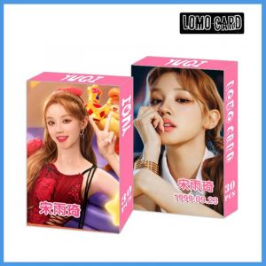 Фотокарточки LOMO CARD K-POP 2 односторонние 30 штук (8 на 5 см) 021 TWICE (13)