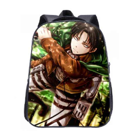 Рюкзак №008 32x26 см Атака Титанов Леви