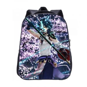 Рюкзак №011 32x26 см Геншин Сяо