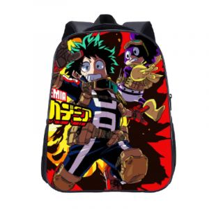 Рюкзак №015 32x26 см Геройка Мидория