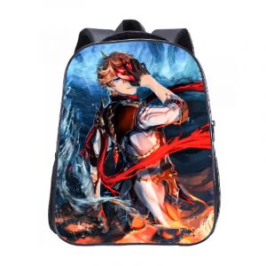 Рюкзак №095 32x26 см Геншин Тарталья