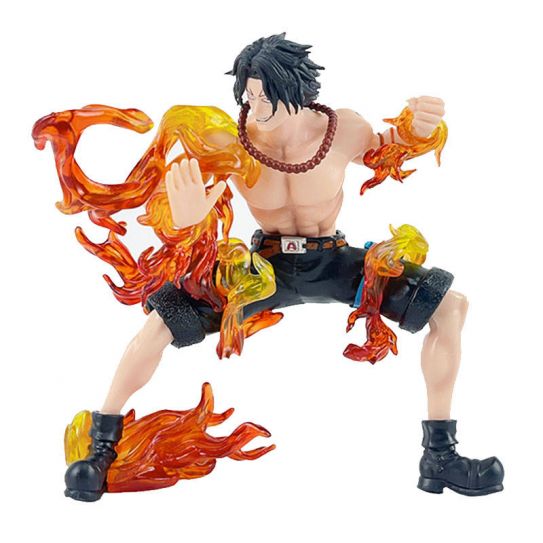 Аниме фигурка Ван Пис Портгас Д. Эйс в огне, в стойке (18 см)