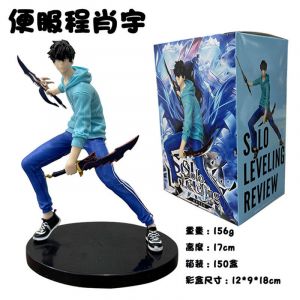Аниме фигурка Поднятие уровня в одиночку - Сон Джин Ву (17 см.)