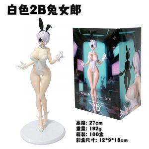 Аниме фигурка Nier Automata Зайка (Белая) (27 см.)