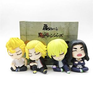 Набор аниме фигурок из 4-х штук -Токийские мстители - Спящие 1