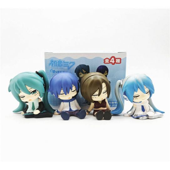 Набор фигурок из 4-х штук - Мику Хатсуне - Спящие 1