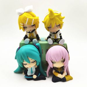 Набор фигурок из 4-х штук - Мику Хатсуне - Спящие 2