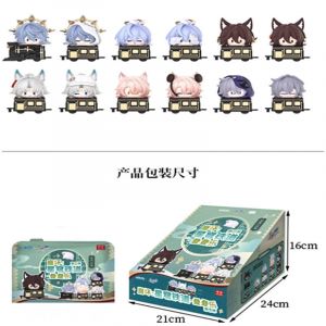 Набор аниме фигурок в таинственных упаковках из 16-ти штук Honkai Star Rail 2 (блок)