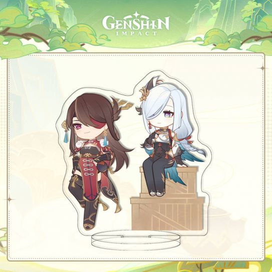 Акриловый мини-стенд "Боги импакт" 1